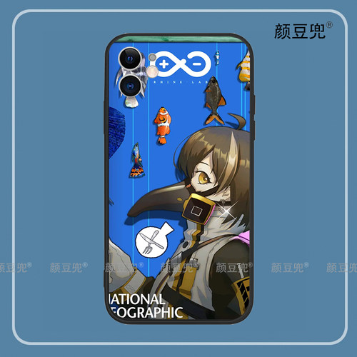 莱茵生命企鹅少女 明日方舟手机壳iPhone13适用12Pro苹果11 XSMAX