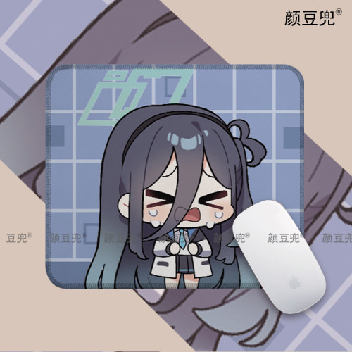 碧蓝档案Aris爱丽丝动漫周边鼠标垫 电竞锁边鼠标垫 硅胶防滑软垫