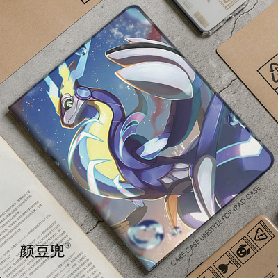 密勒顿Miraidon铁大蛇 宝可梦ipad10.2适用于air4 5/6第十代11代10.9保护套matepad pro11笔槽mini56小米6/7