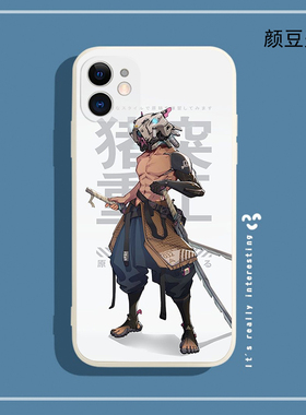 伊之助11适用12 Pro苹果XS MAX鬼灭之刃手机壳7/8plus猪突猛进XR