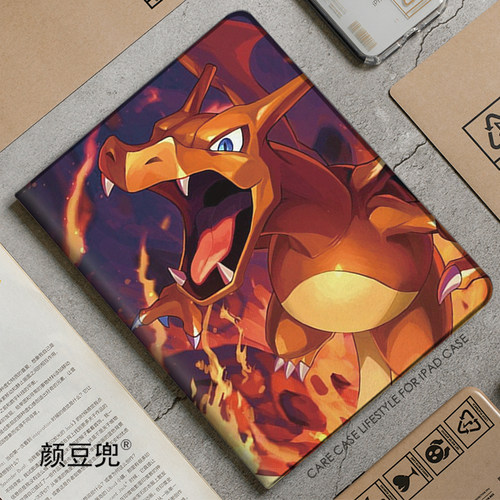喷火龙Y 宠物 ipad10.2适用于air4/5保护套matepad pro11 Air3笔槽mini5/6小米6pro12.9荣耀V8pro华为M6防摔
