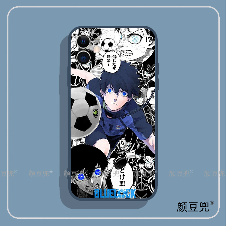 蓝色监狱BLUE LOCK手机壳适用iPhone14promax苹果13 Pro红米k60硅胶oppofindx5一加ace2荣耀80pro软壳12 mini