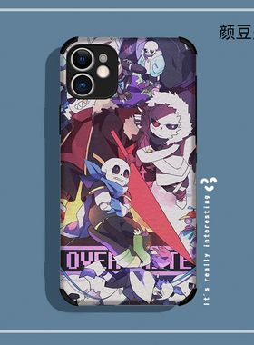 Undertale传说之下手机壳iPhone11适用12 Pro苹果XS MAXR动漫8P40
