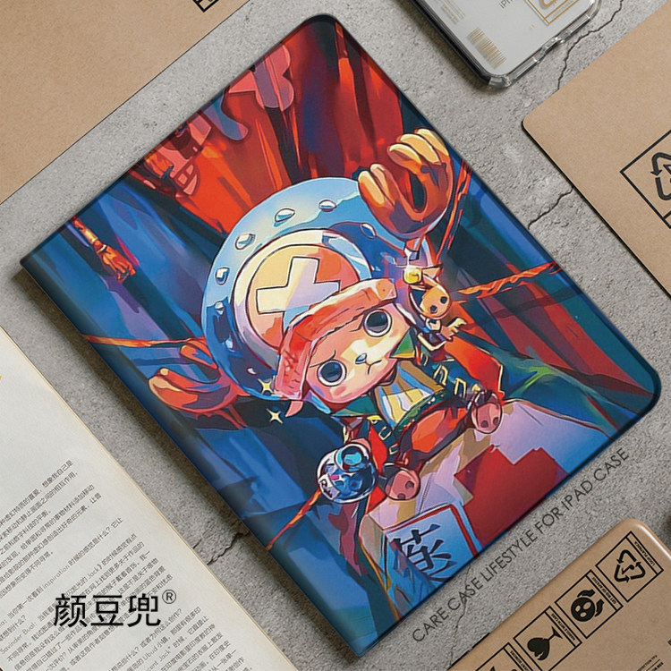 乔巴海贼王ipad10.2适用air4/5保护套matepad pro11笔槽9.7mini56