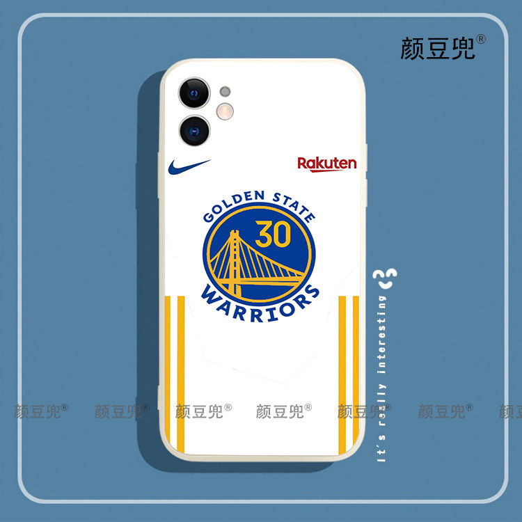 库里30号NBA勇士队8P手机壳iPhone13适用12Pro苹果XS MAXR红米K50