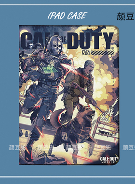 COD141特遣队使命召唤ipad11平板皮套ipad10.2适用air7 5/6第十代ipad789保护套pro13笔槽mini6 7小米7 8华为