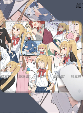 孤独摇滚 伊地知虹夏 办公桌桌垫键盘鼠标垫 锁边鼠标垫 硅胶防滑