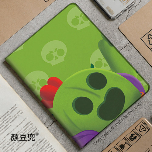 荒野乱斗 史派克仙人掌Air13寸平板套ipad11皮套ipad10.2适用air7 6 5第十代保护套pro13笔槽mini5 6 7小米78