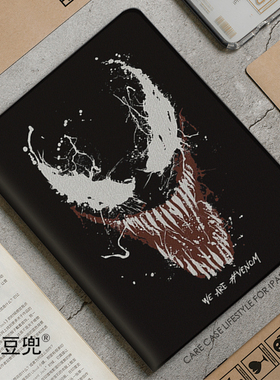 venom毒液ipad10.2适用air3/4保护套pro11笔槽9.7mini56华为Matep