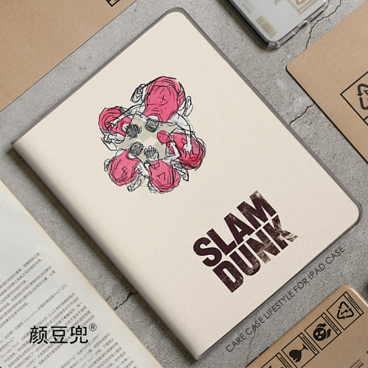 灌篮高手 流川枫 樱木ipad10.2适用air3/4/5第十代10.9保护套matepad pro11笔槽mini56小米5proM6荣耀V8 Pro