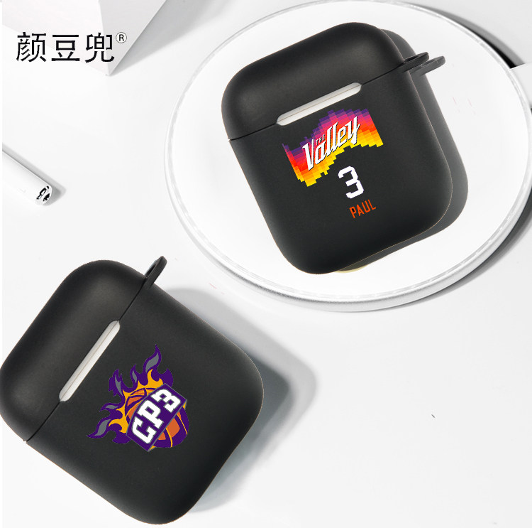 NBA太阳队CP3克里斯保罗耳机套 适用苹果airpods Pro保护套2/3代