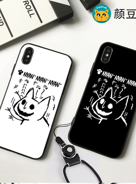 鬼灯的冷彻XR周边11Pro适用5SE苹果XS MAX手机壳7/8plus金鱼草6s