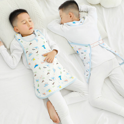 婴儿肚兜宝宝睡觉护肚子神器纯棉春夏四季保暖大儿童防着凉防踢被
