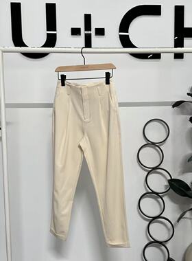 高腰休闲长裤  CC202144E