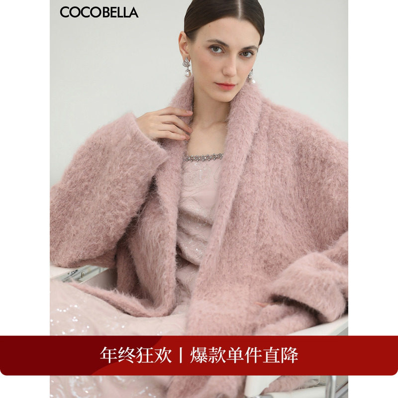 环保皮草长毛绒外套WL3006