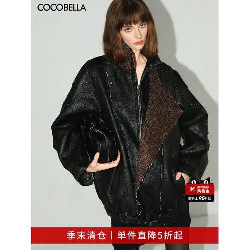 COCOBELLA[双面穿]环保皮草外套