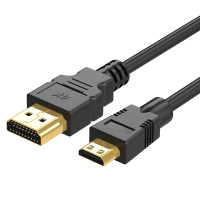 minihdmi转hdmi线转换迷你小头转大高清单反平板电脑相机连接线