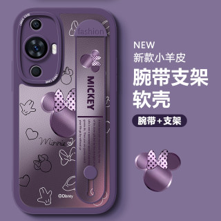 华为nova11手机壳nova10pro新款9se腕带8支架nova7卡通6渐变米奇5pro女款nove4情侣11Ultra全包防摔por保护套