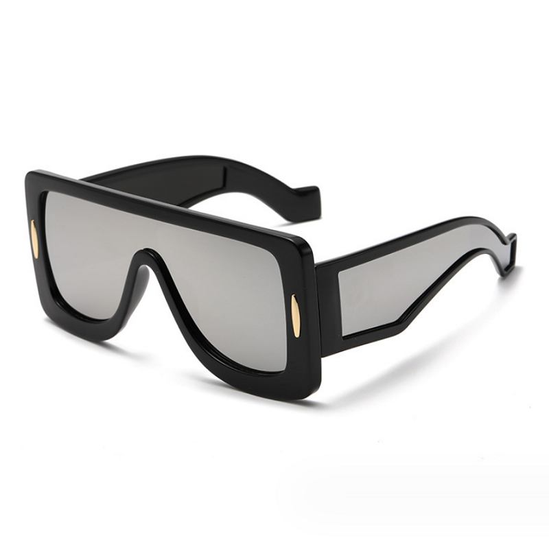 必须戴镜欧美大方框潮流超大墨镜女高级感防晒遮阳复古个性太阳镜