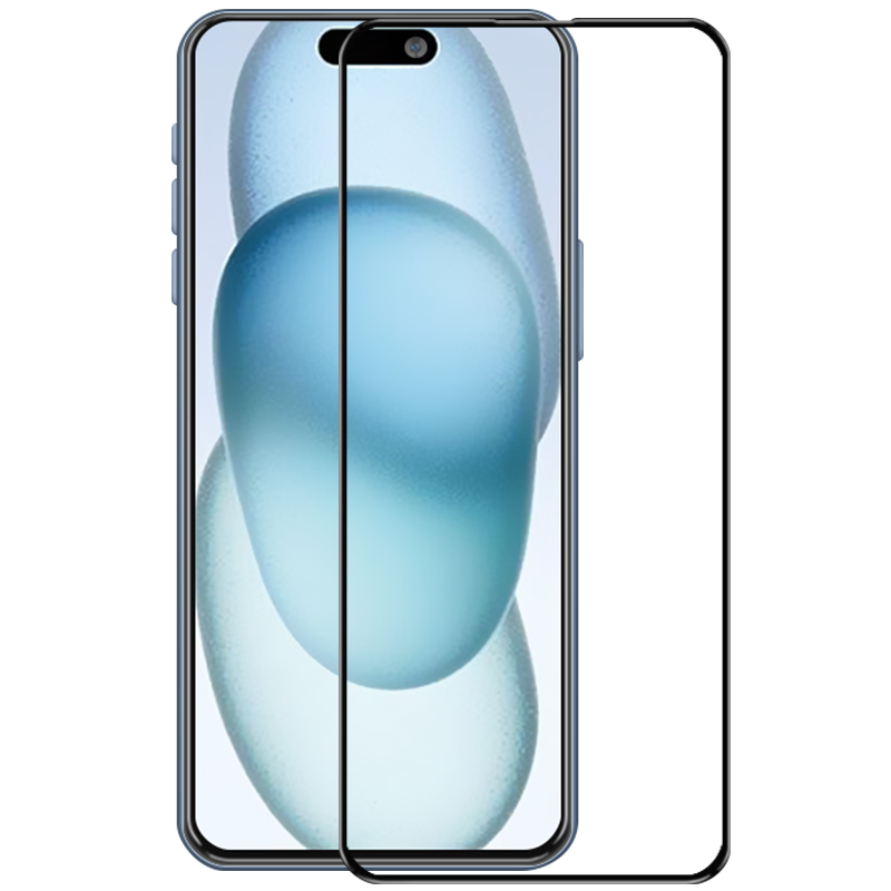 适用苹果15钢化膜iphone15promax手机ip保护十五pro新款贴膜max全屏覆盖plus高清抗蓝光por全包防