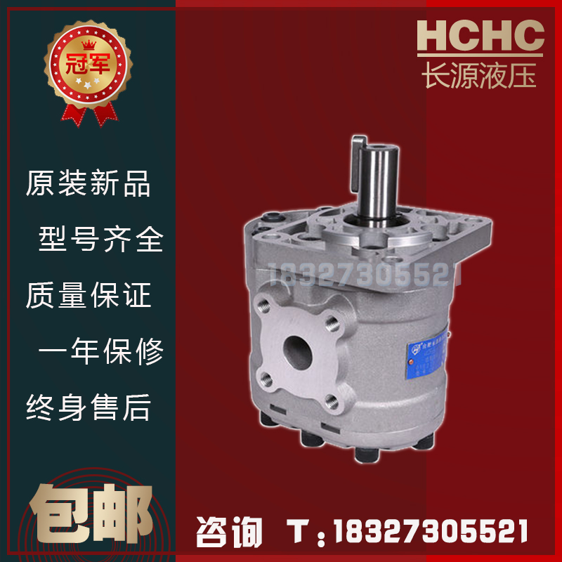 hchc长源液压齿轮油泵 CBT-F5 合肥长源液压泵 清障车用齿轮油泵