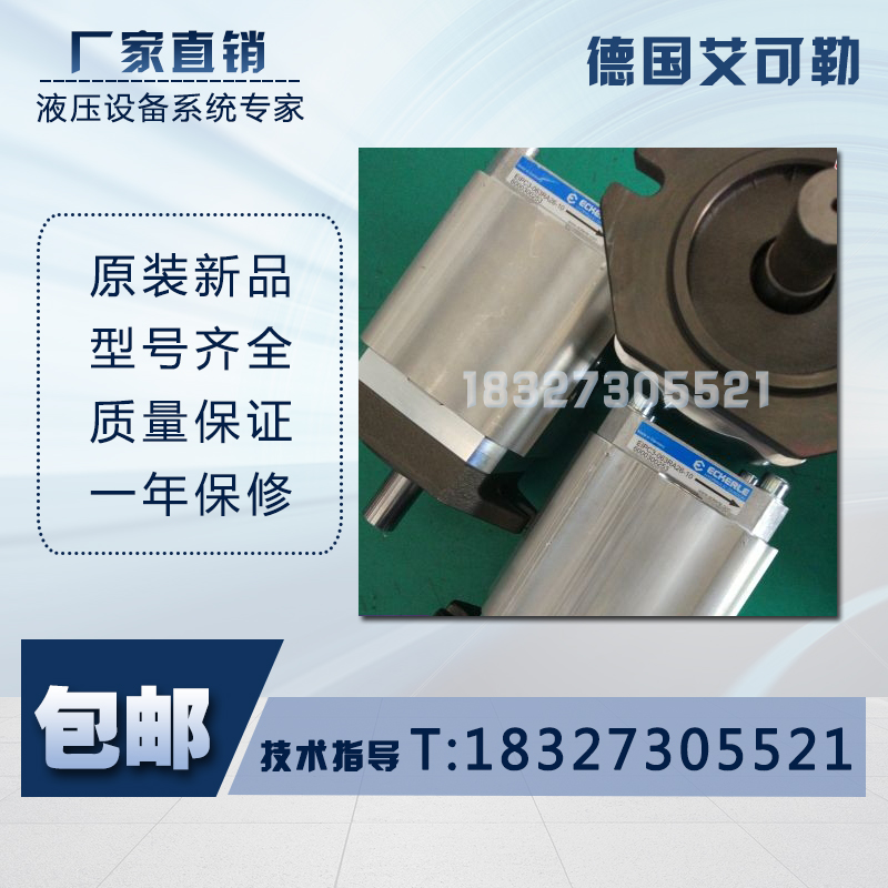 德国艾可勒/艾可乐齿轮泵ECKERLE/EIPS2-025RA04-12S11注塑机油泵