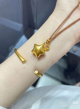 合金项链新中式国潮风 「折纸星星项链」星星月亮折纸星星