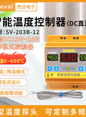西法电子温度控制器直流12~24V
