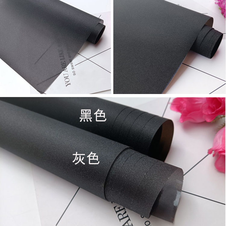 黑灰色磨砂玻璃贴膜透光不透明窗户贴纸浴室窗贴遮光遮阳隔热贴膜