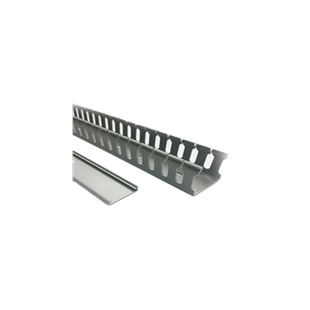 PVC行线槽H80*W50 走线槽 8050灰色线槽 电缆桥架 电缆配线槽