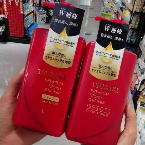 TSUBAKI丝蓓绮红金椿洗发护发