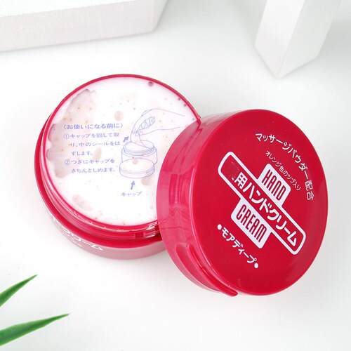 日本美润红罐护手霜尿素霜100g
