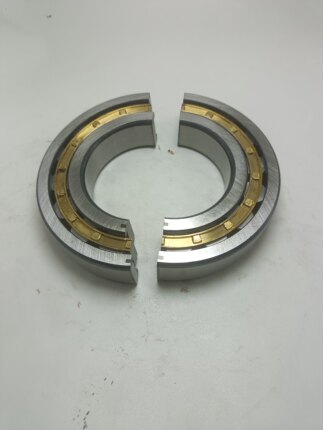 圆柱型半圆分体2半对拼使用轴承半月分割分体圆滚柱轴承