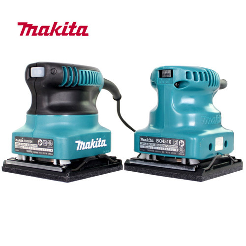 牧田平板式砂光机BO4510H 方形砂纸机 木材墙面打磨木工砂磨机