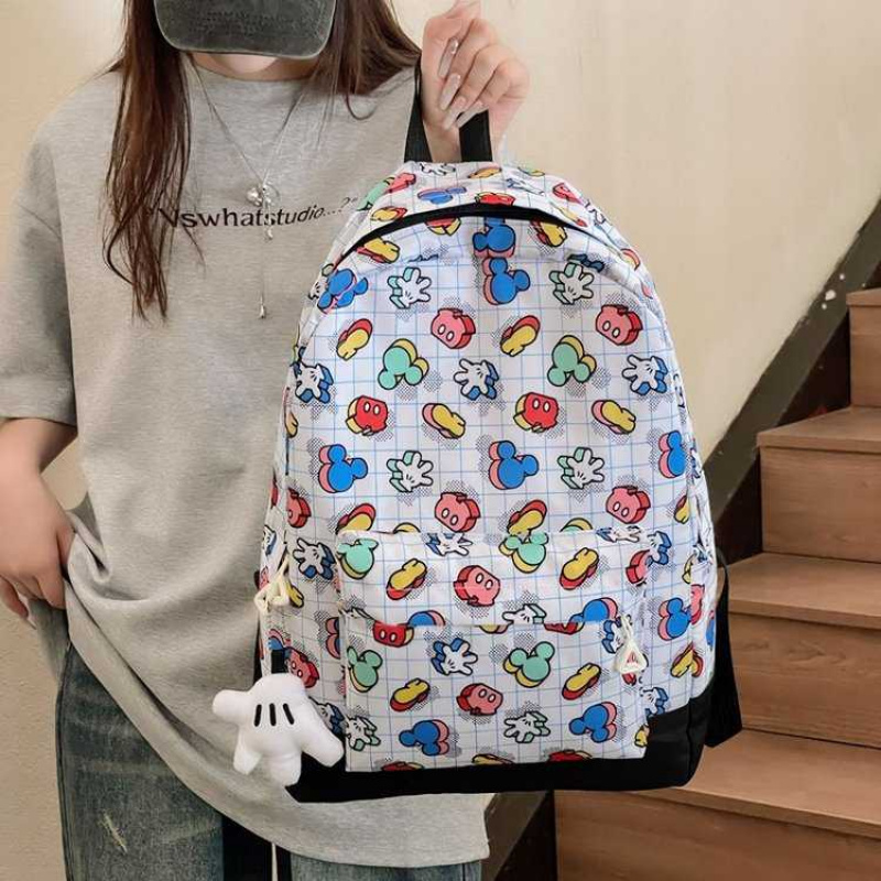 日系米奇旅行包小学生书包可爱双