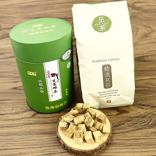 葛根茶葛根片野生葛根正品纯正天然农家柴葛根粉块罐装