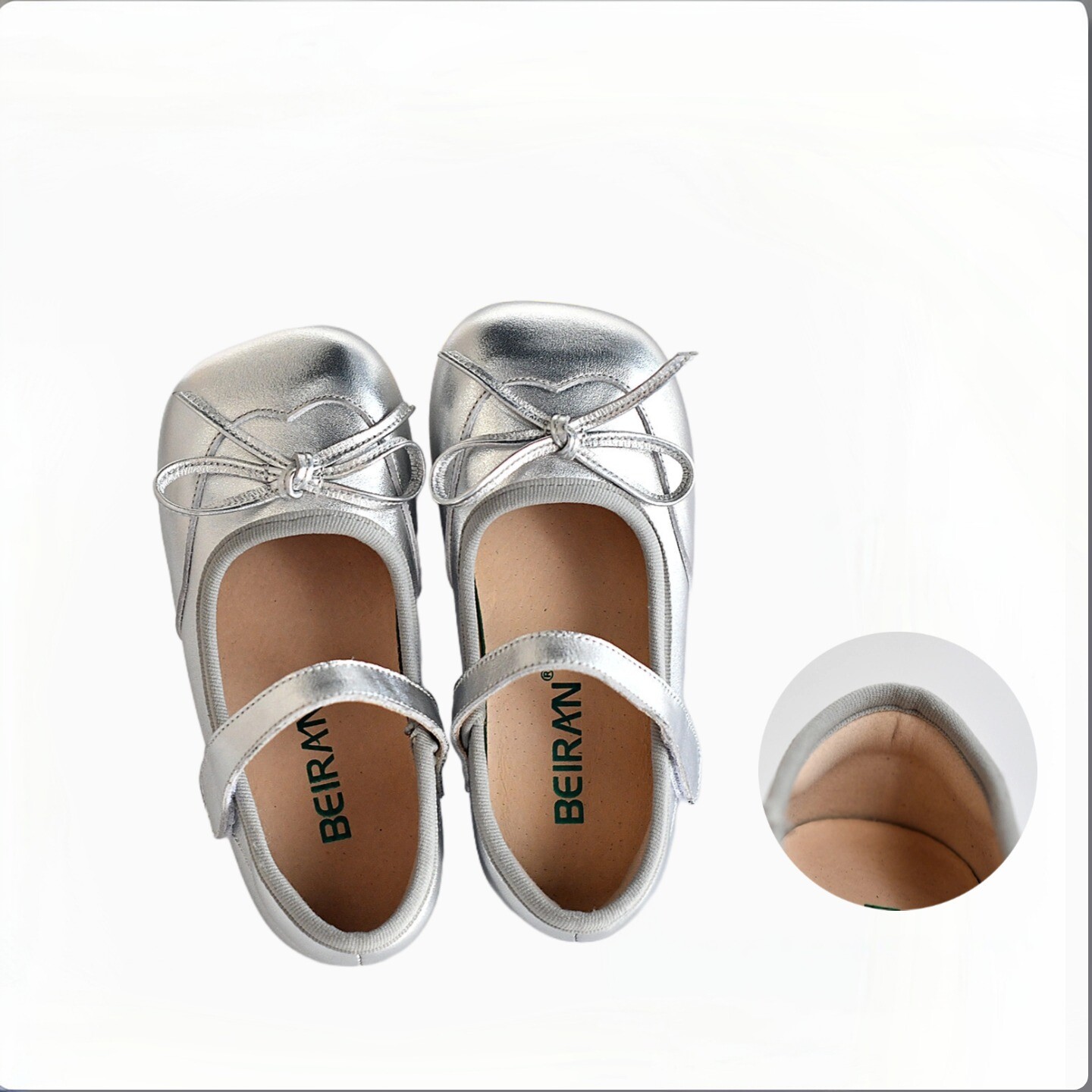 贝然真皮韩版儿童公主鞋女童秋款