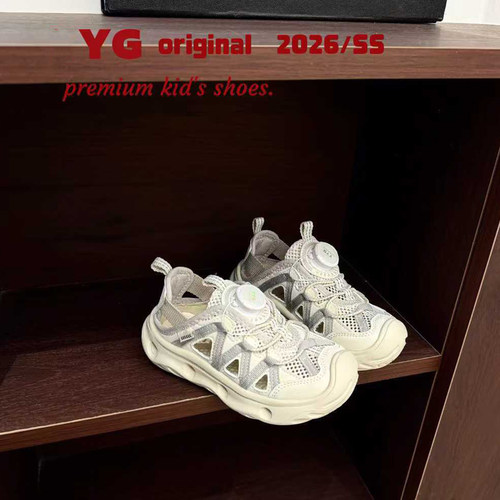 【YYG正品】镂空户外儿童运动鞋
