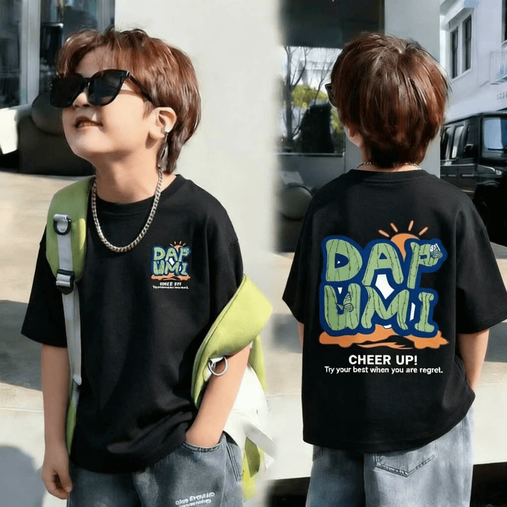 【纯棉】儿童夏季百搭短袖T恤韩版爆款男童中小童宝宝炸街上衣t恤