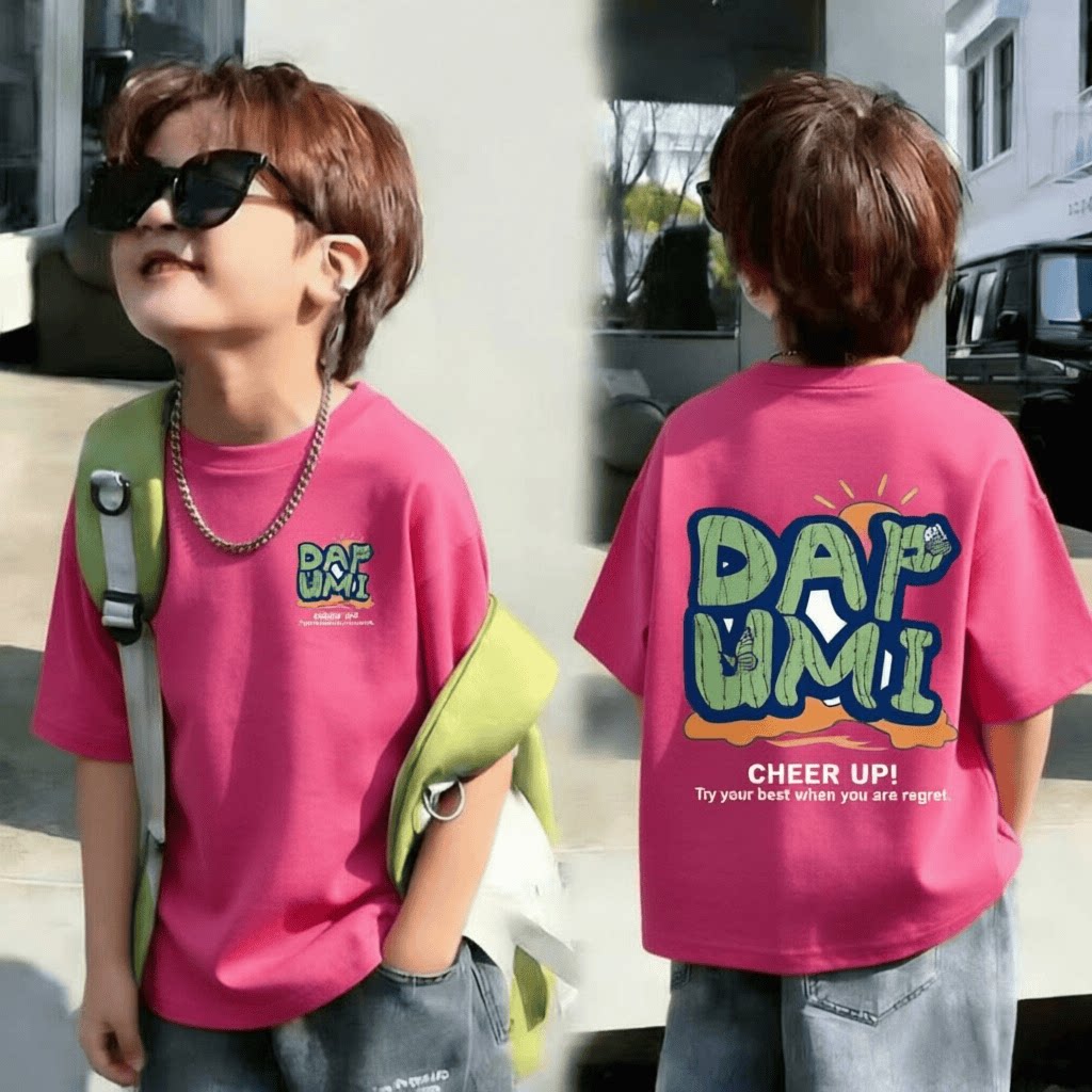 【纯棉】儿童夏季百搭短袖T恤韩版爆款男童中小童宝宝可爱上衣t恤