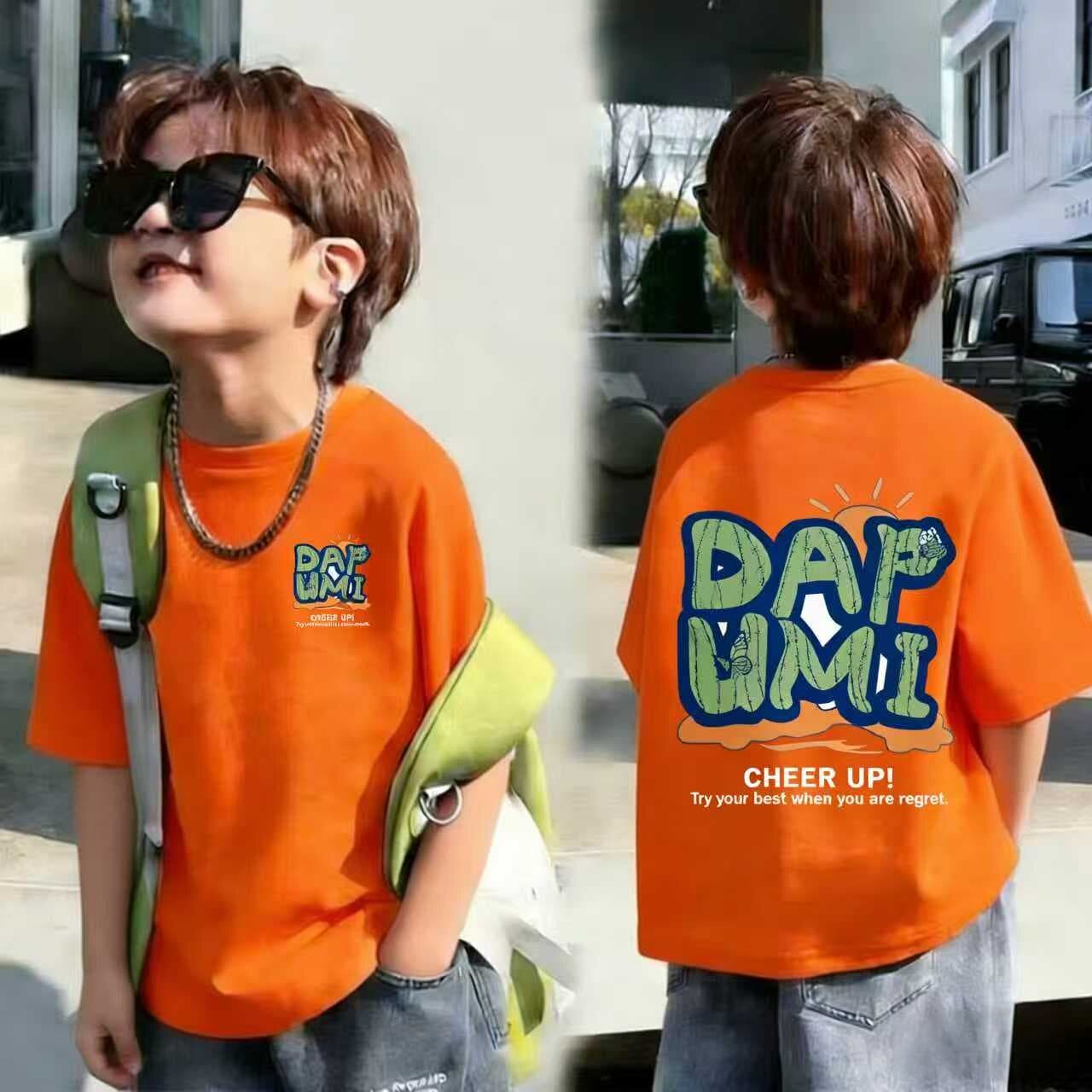 【纯棉】儿童夏季百搭短袖T恤韩版爆款男童中小童宝宝半袖上衣t恤