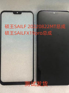 硕王SAILF 20220822MT总成X19pro手机屏幕总成显示屏后盖盖板小板
