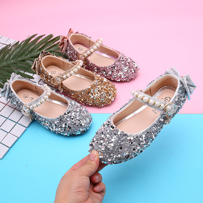 亮片女童单鞋公主鞋2025春夏新款水钻女孩水晶鞋表演闪亮软跳舞鞋,童鞋/婴儿鞋/亲子鞋,水晶/水钻鞋,淘宝优惠券,粉丝福利购,淘宝优惠卷