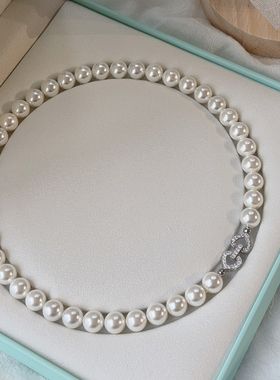 2025新款澳白珍珠项链女