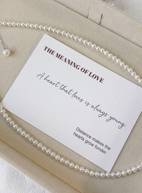 赵丽颖同款925银澳白色珍珠项链