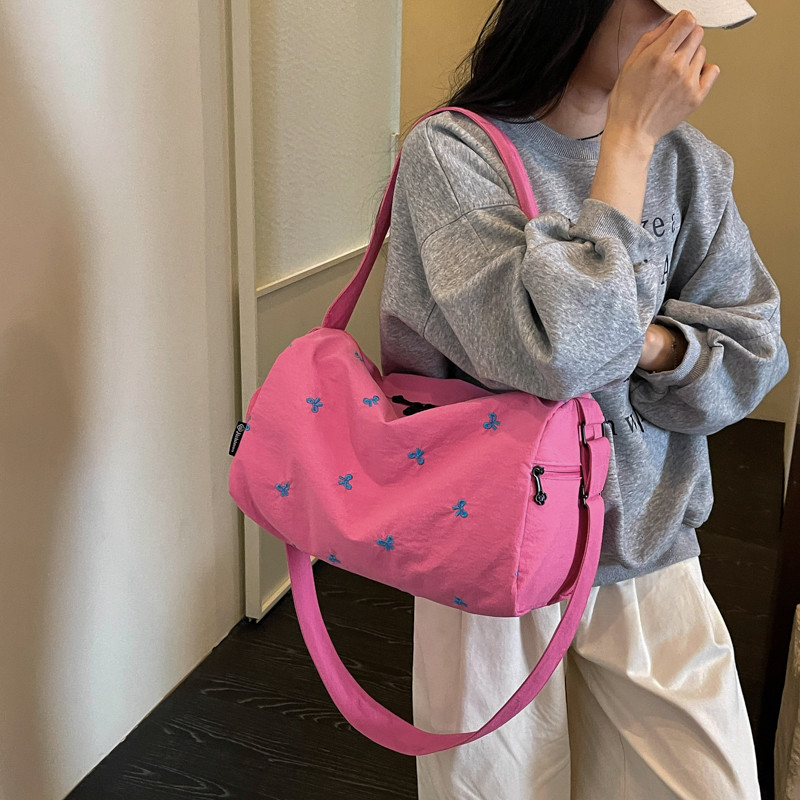 短途旅行包女轻便外出高颜值时尚大容量出差旅游手提行李包行李袋