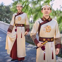 清朝古装阿哥服装清代皇帝贝勒王爷宫廷影视剧成人男装舞台演出服