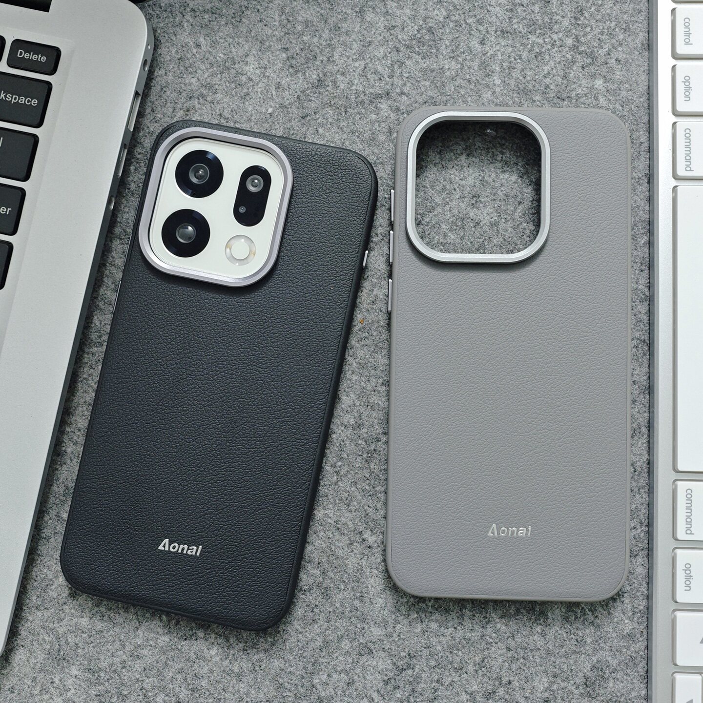 适用oppofindx9机壳findx9pro金属镜框真素皮大孔皮纹FINDX7高级素皮纹轻奢防摔男女保护壳