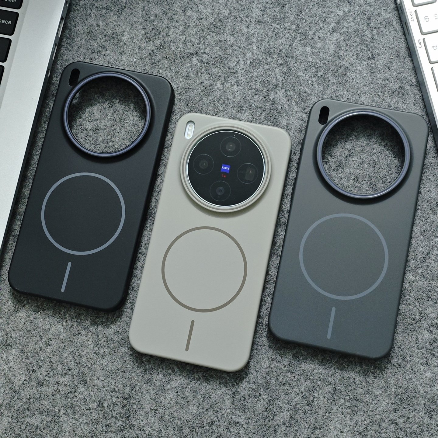 柔润PC磁吸无线充电适用vivoX300手机壳X200Ultra高级感X300pro全包大孔硬壳肤感简约x200promini防摔X200S