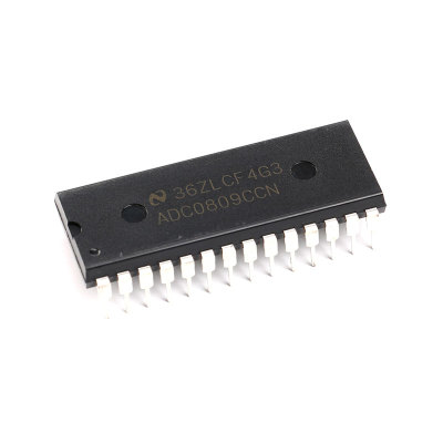 原装正品 直插 ADC0809CCN 8位模数A/D转换器芯片 DIP-28